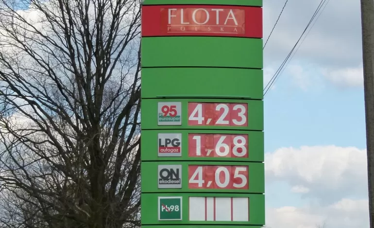 Ceny paliw w Pszczynie - 24.03.2016