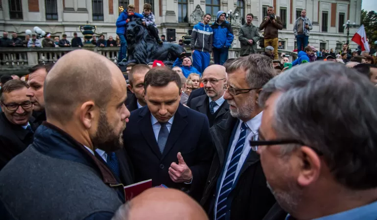 Wizyta Prezydenta Andrzeja Dudy w Pszczynie - 23.10.2015