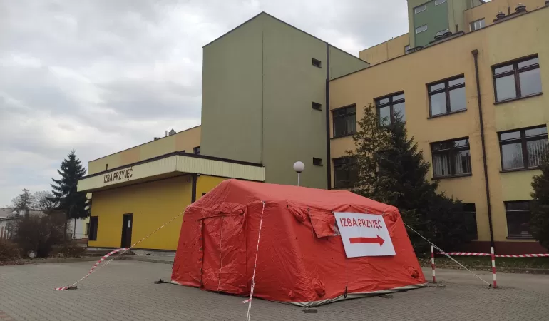 Zmiana organizacji ruchu chorych w szpitalu - 3.04.2020