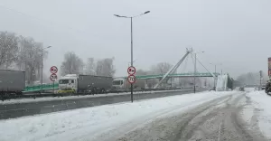 Warunki drogowe w powiecie pszczyńskim - 9.01.2019