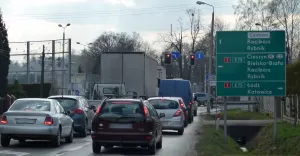 Oznakowanie w Pszczynie na Rybnik - 03.2016