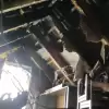 [FOTO] Pożar domu w Kryrach. Jest zbiórka na jego odbudowę