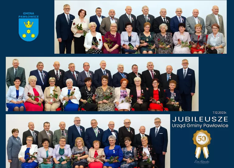 50, 55, 60 i 65 lat po ślubie - pary z Pawłowic świętowały jubileusze