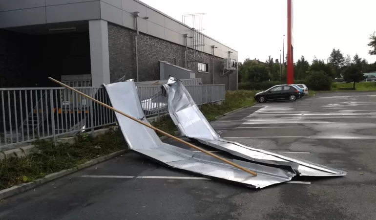 Nawałnica 8.07.2015 - os. Daszyńskiego