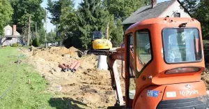 Budowa łącznika Borowinowa-Zielona - 09.2020