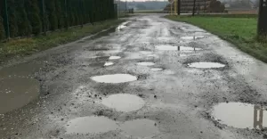 Ulica Jelenia w Jankowicach - 12.2022