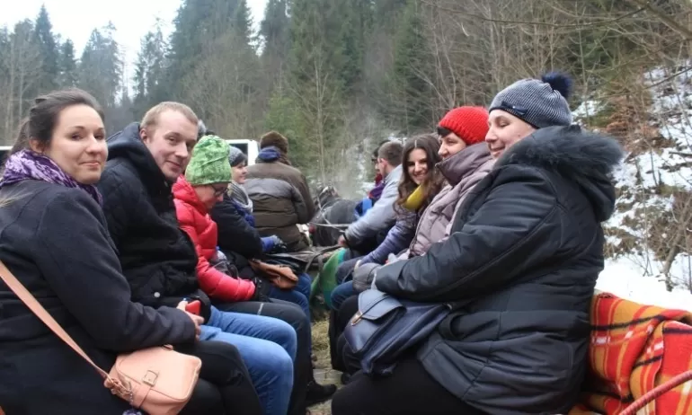 Bezśnieżny „Kulig” Diablaka w Brennej Leśnicy - 27.01.2018