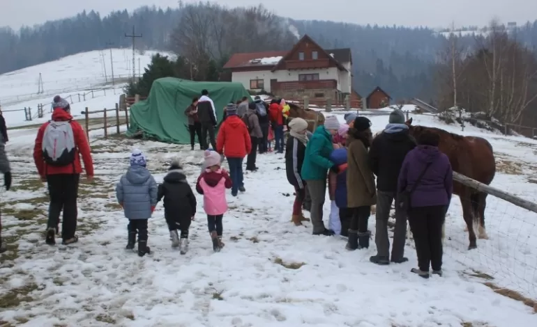 Bezśnieżny „Kulig” Diablaka w Brennej Leśnicy - 27.01.2018