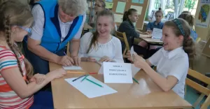 Warsztaty poetyckie w Zespole Szkolno-Przedszkolnym w Mizerowie - 18.04.2013