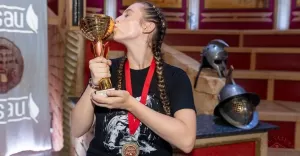 Martyna Rajca - Wicemistrzyni Polski wśród saunamistrzów - 07.2024