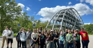 Śladami księcia Ludwika. Uczniowie z Łąki z wizytą w Bitterfeld - 05.2025