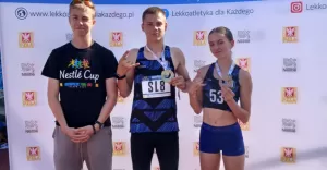 Jakub Prządka i Tamara Bieszczad z medalami Ogólnopolskiego Finału Lekkoatletyki dla każdego - 15.06.2025