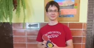 Wojciech Pszonak - uczeń Gimnazjum nr 1