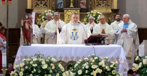 25-lecie kapłaństwa ks. Ireneusza Pawlaka - proboszcza parafii w Brzeźcach - 10.05.2025